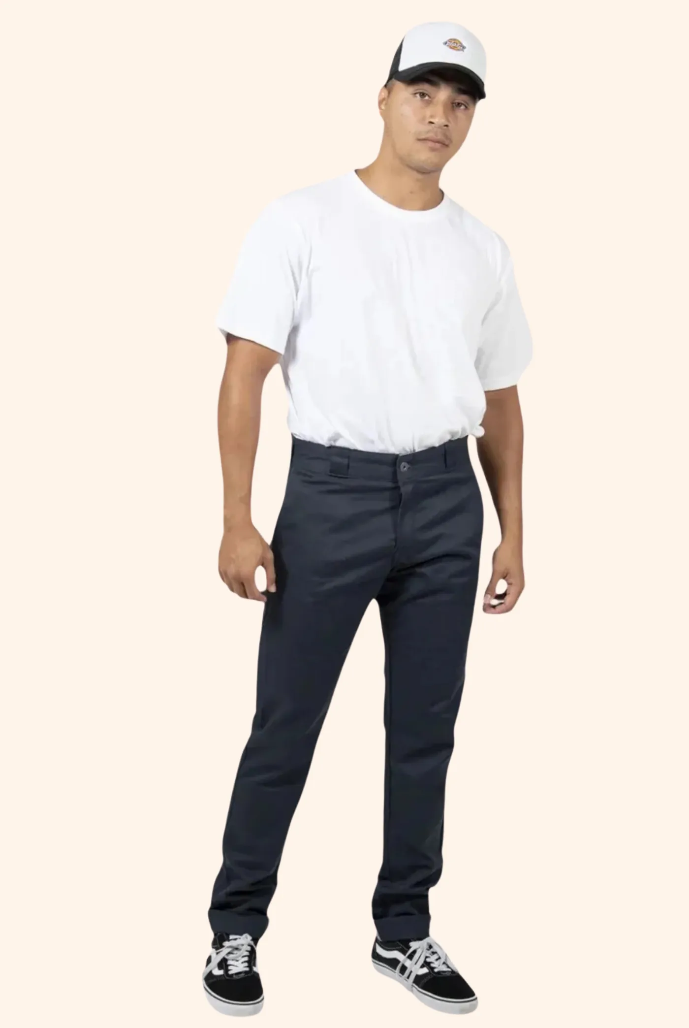811 Skinny Double Knee Work Pant - Dark Navy