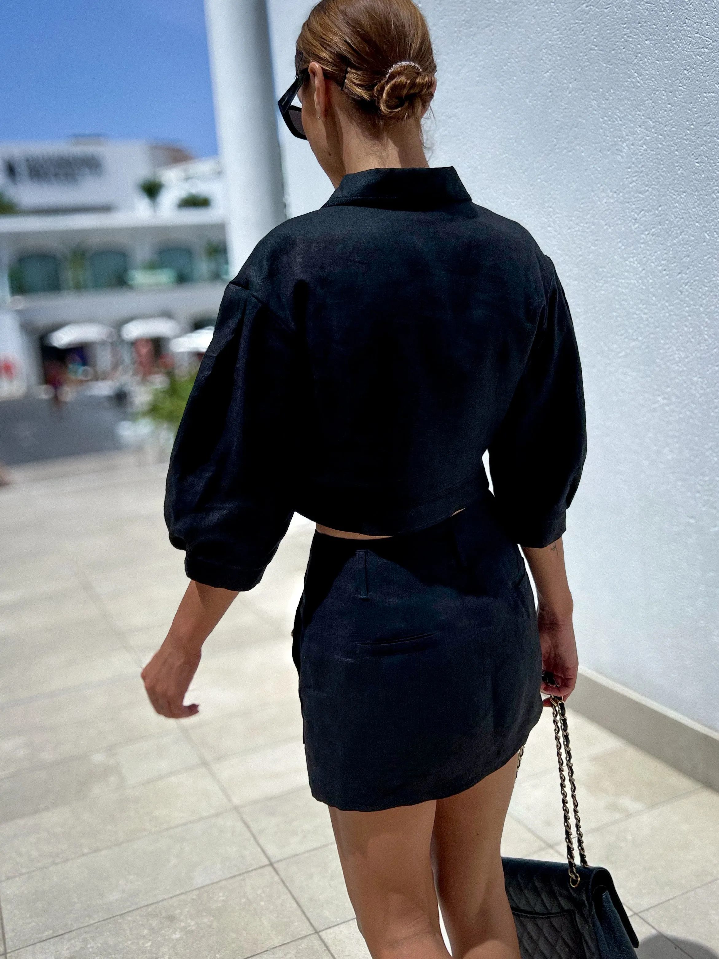 DOVE linen SKORT(skirt - shorts)
