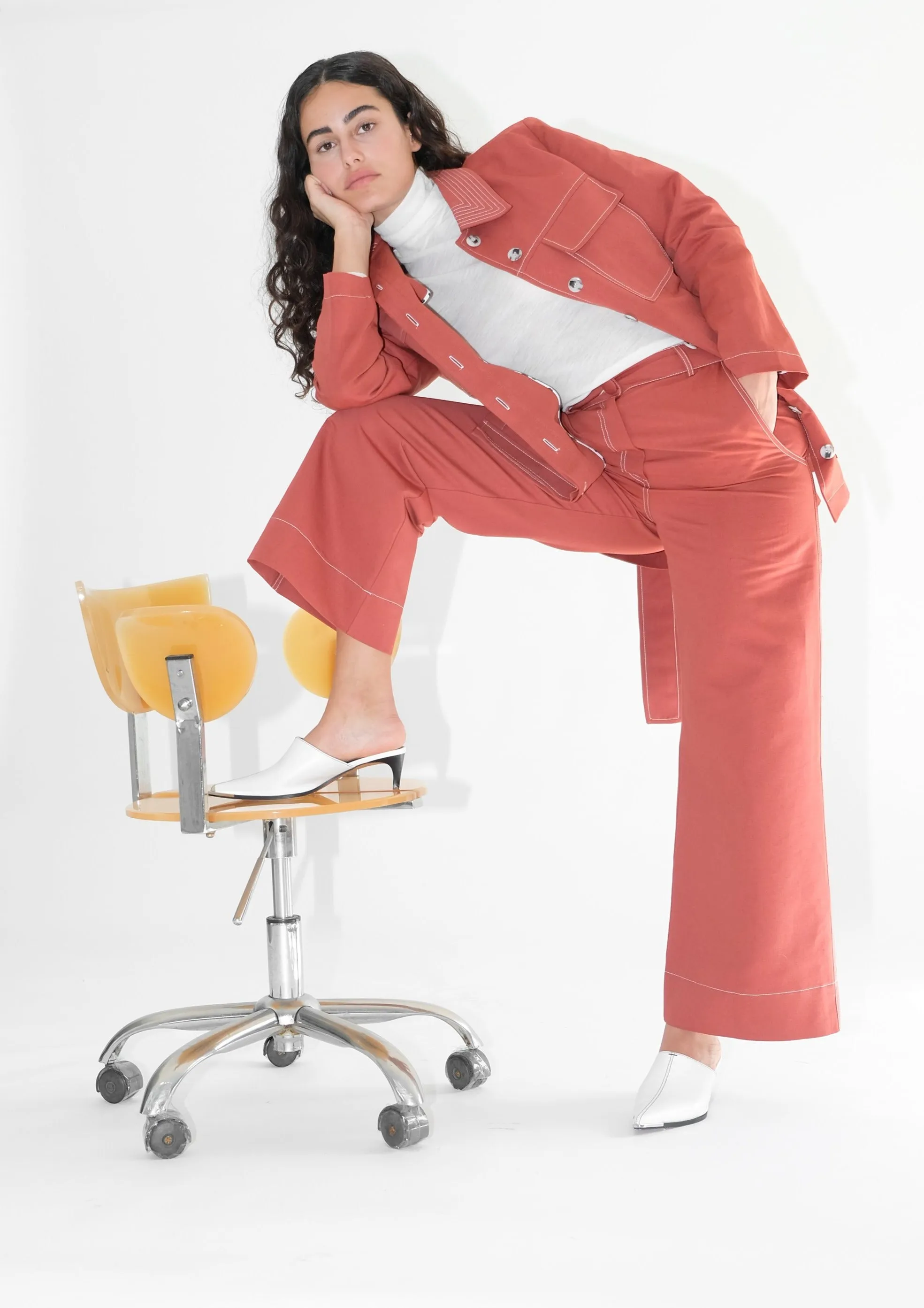High Kick Trousers (Redwood)