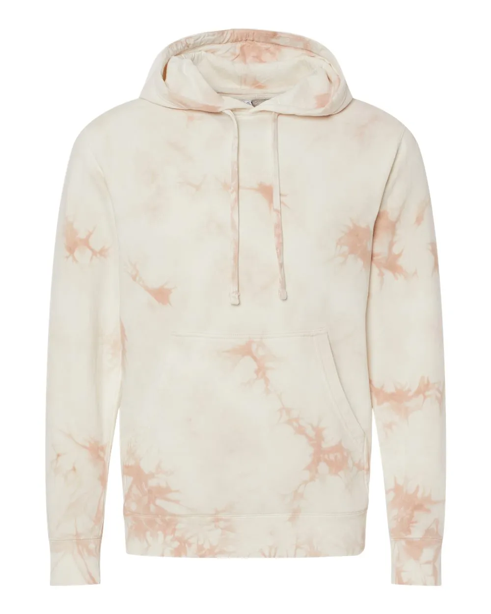 Independent Trading Co. Midweight Tie-Dyed Hooded Sweatshirt PRM4500TD