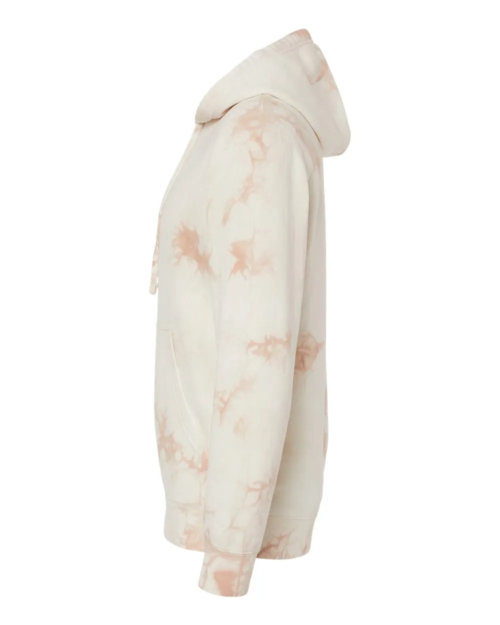 Independent Trading Co. Midweight Tie-Dyed Hooded Sweatshirt PRM4500TD