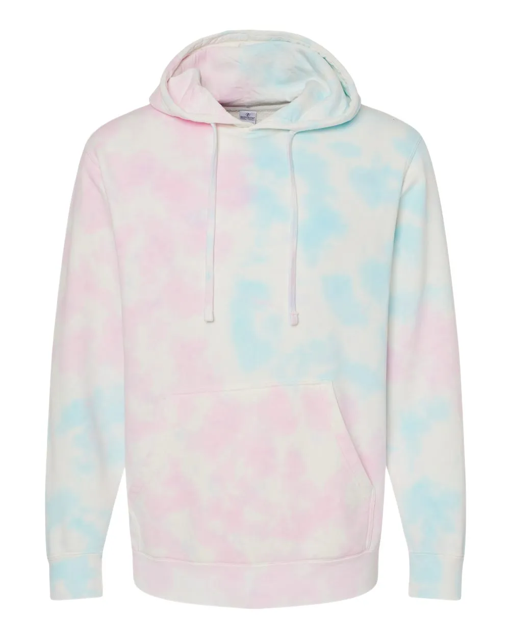 Independent Trading Co. Midweight Tie-Dyed Hooded Sweatshirt PRM4500TD