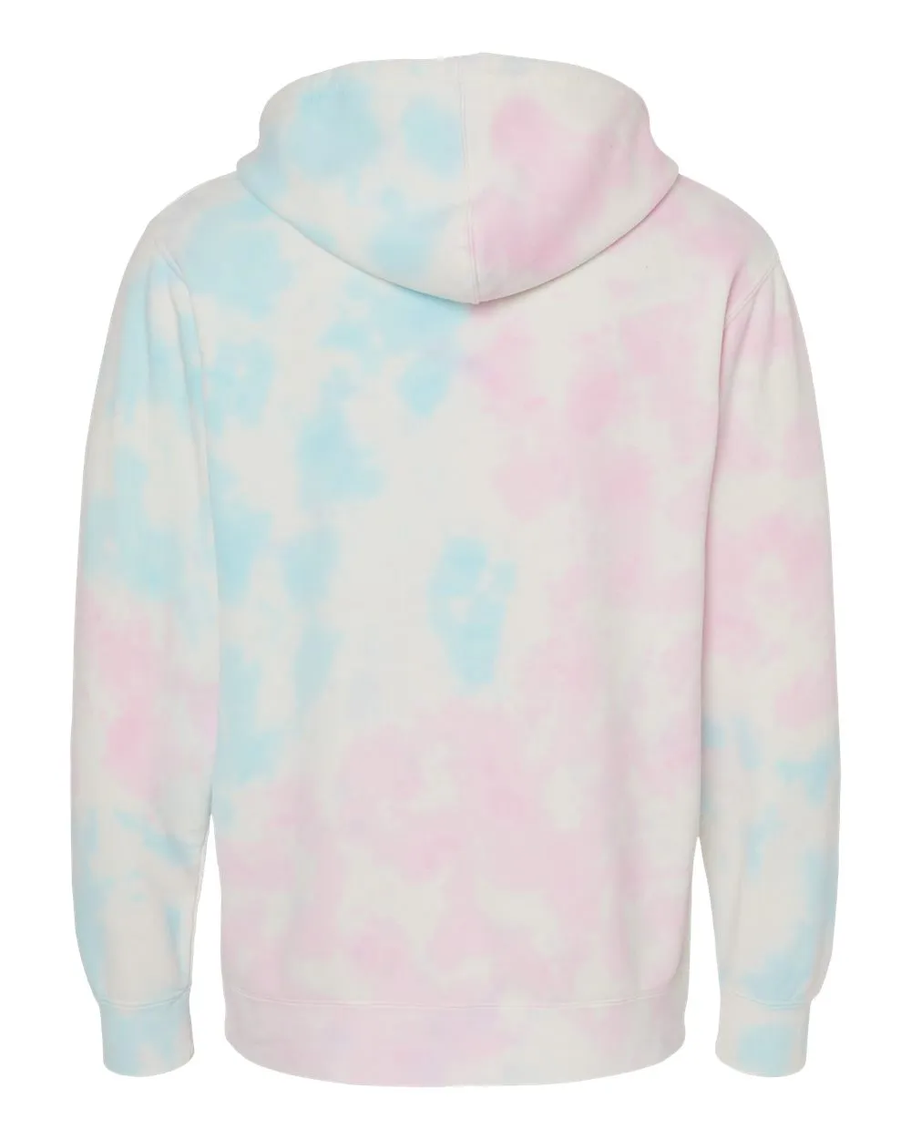 Independent Trading Co. Midweight Tie-Dyed Hooded Sweatshirt PRM4500TD
