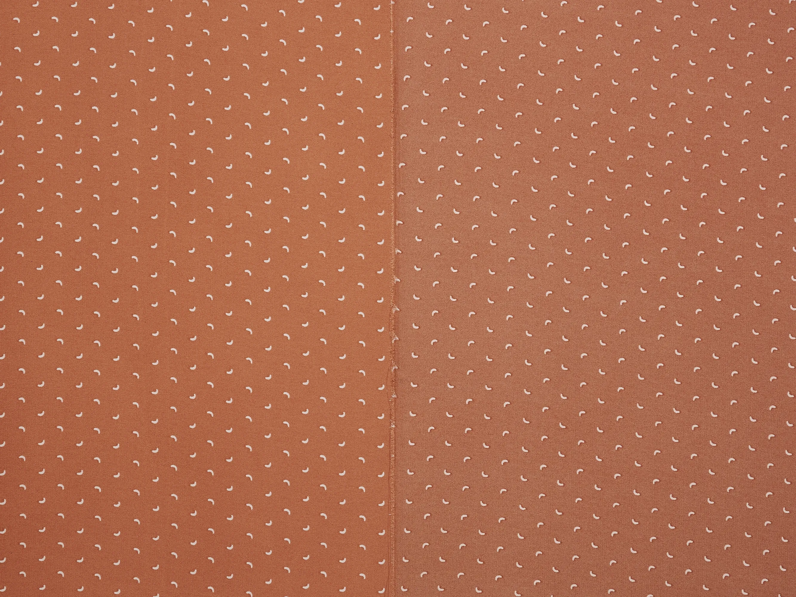 Lightweight  satin  fabric by the yard - Small motifs    print
