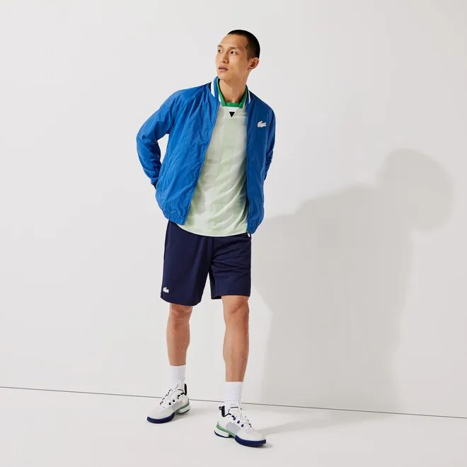 Men’s Lacoste SPORT Light Water-Resistant Teddy Jacket