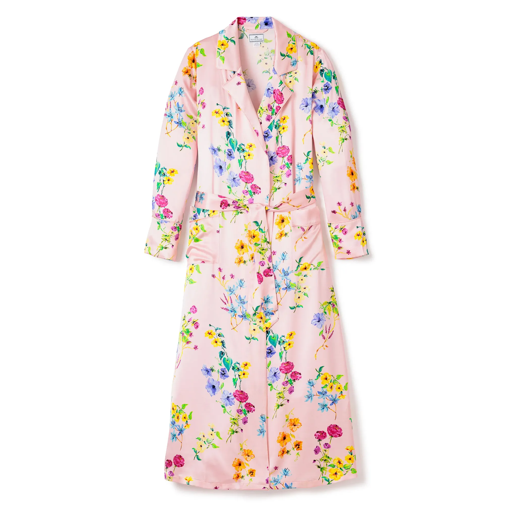 Mulberry Silk Robe Brilliant Botanical Blush