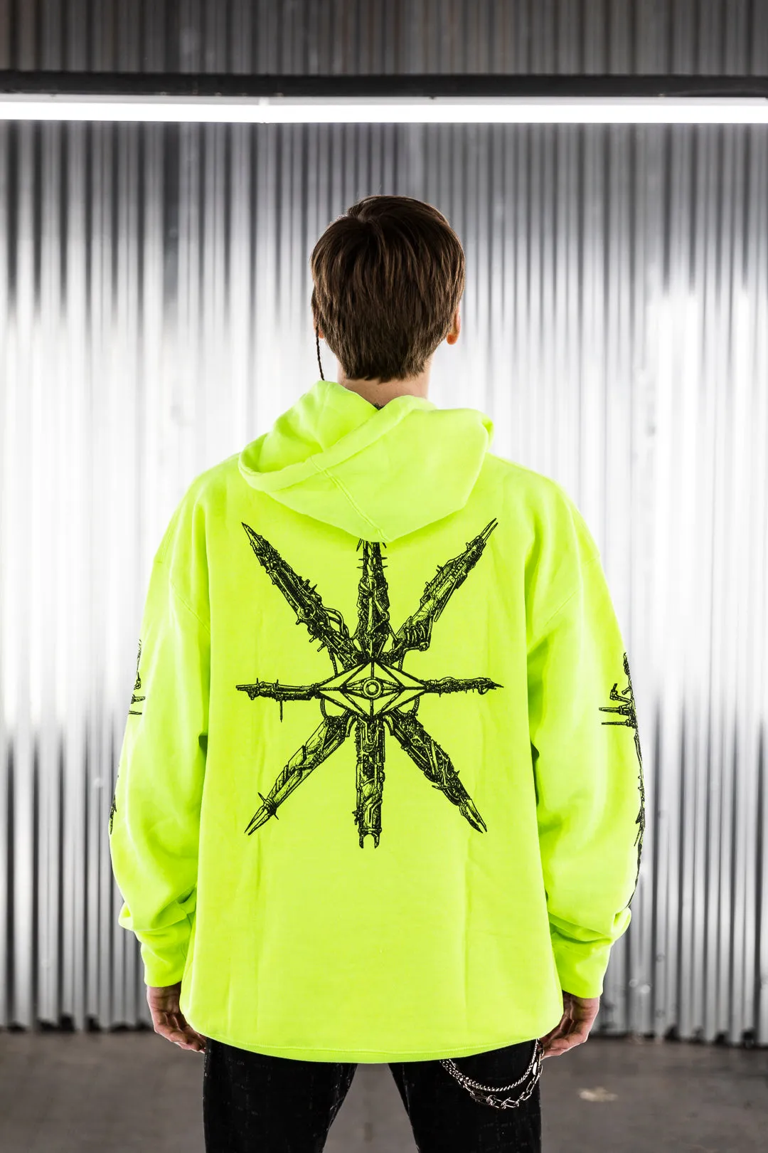 NEON MECHANICAL HOODIE (LIGHTWEIGHT)