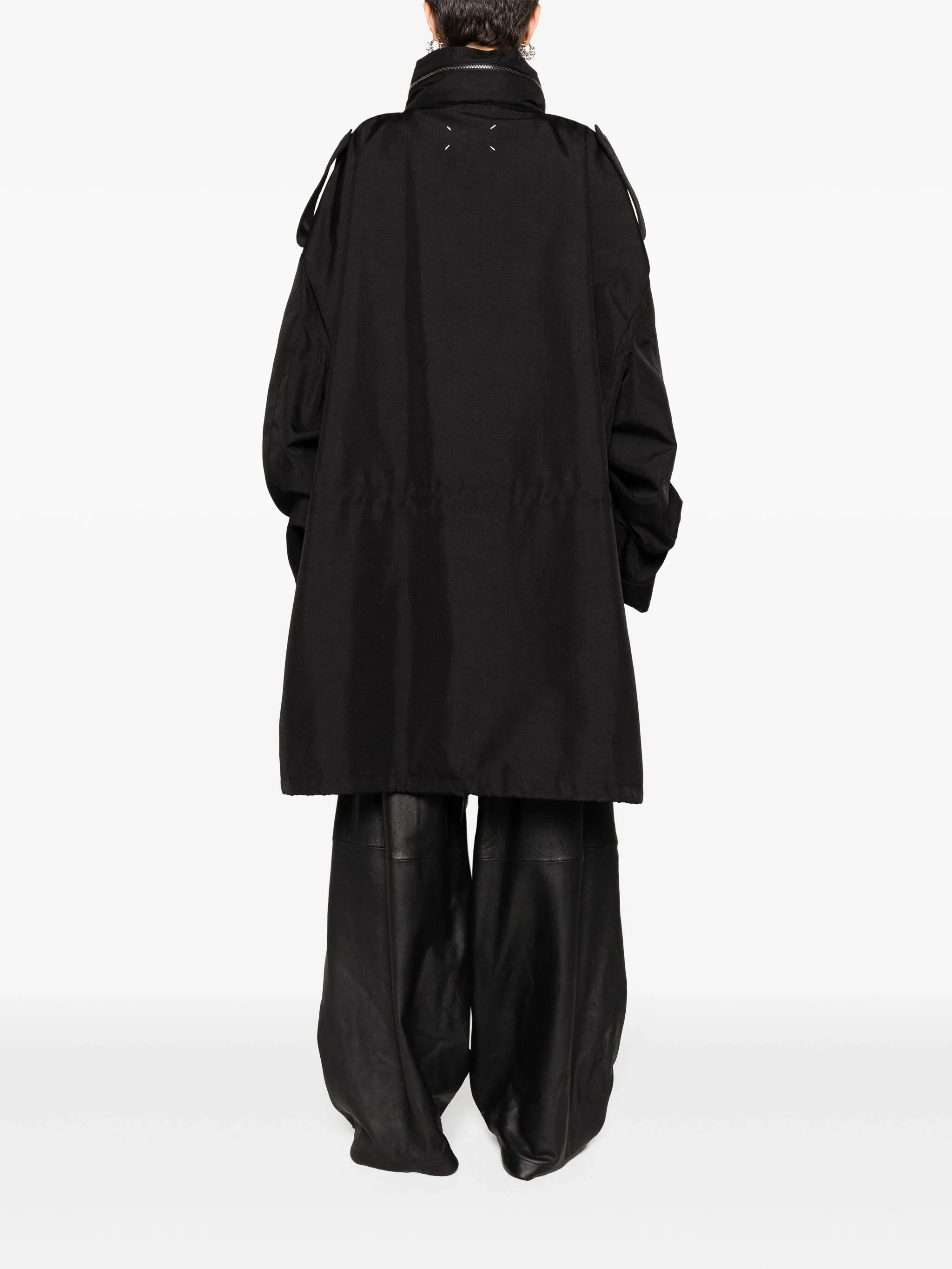 Oversized Sport Jacket - Black