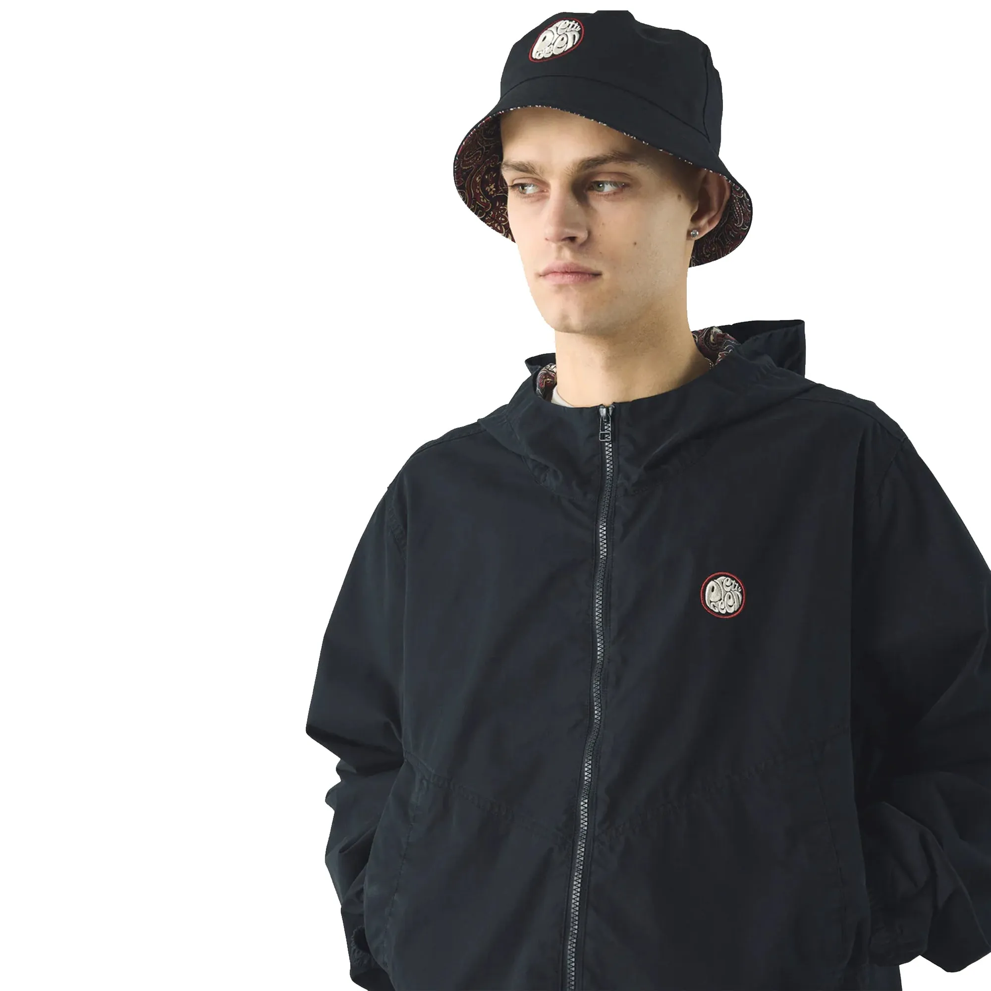 Pretty Green Feltham Hooded Jacket Black