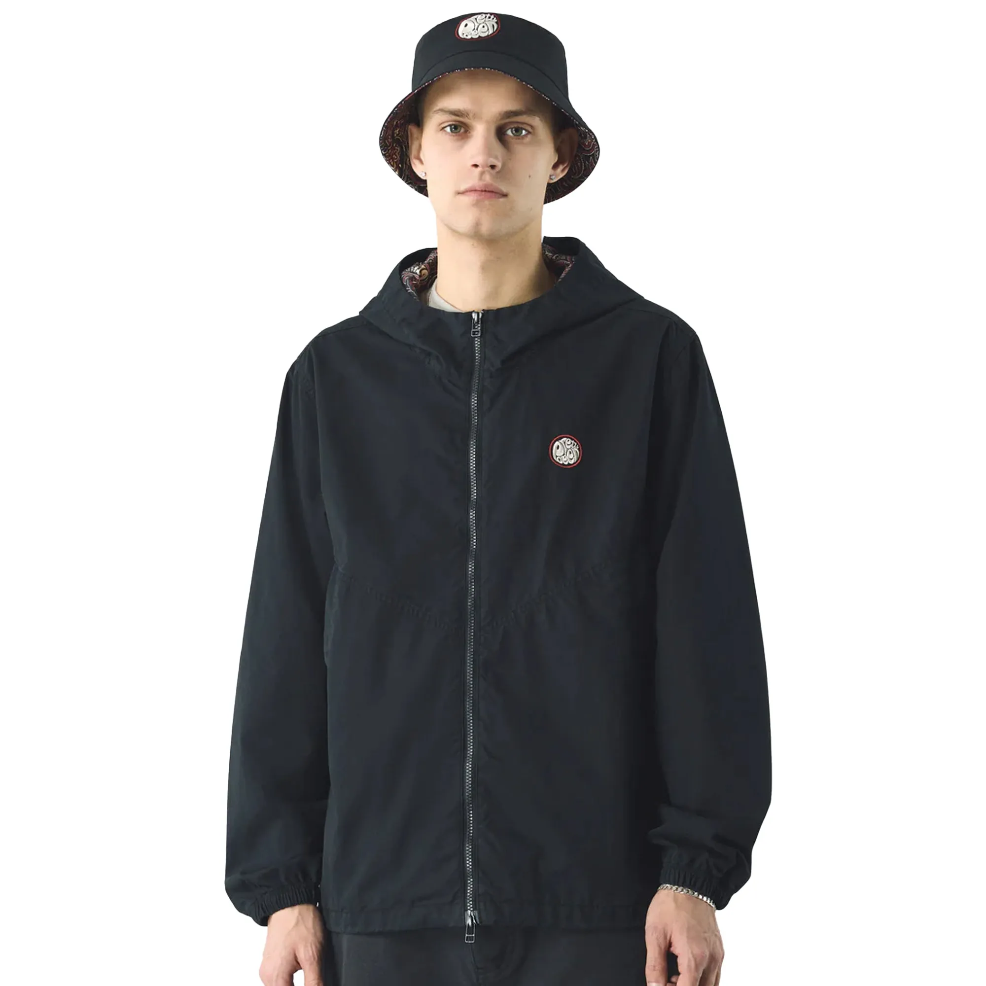 Pretty Green Feltham Hooded Jacket Black
