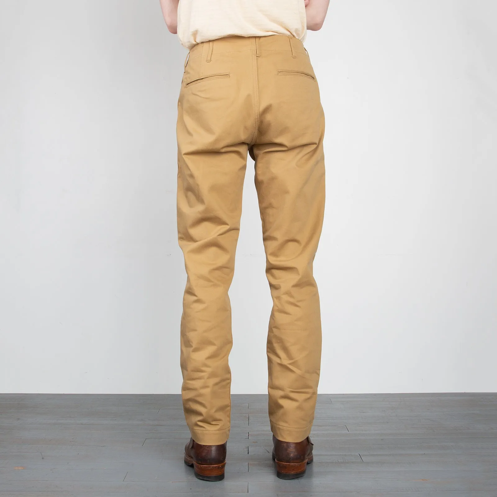 Slim Fit Army Trouser - Khaki