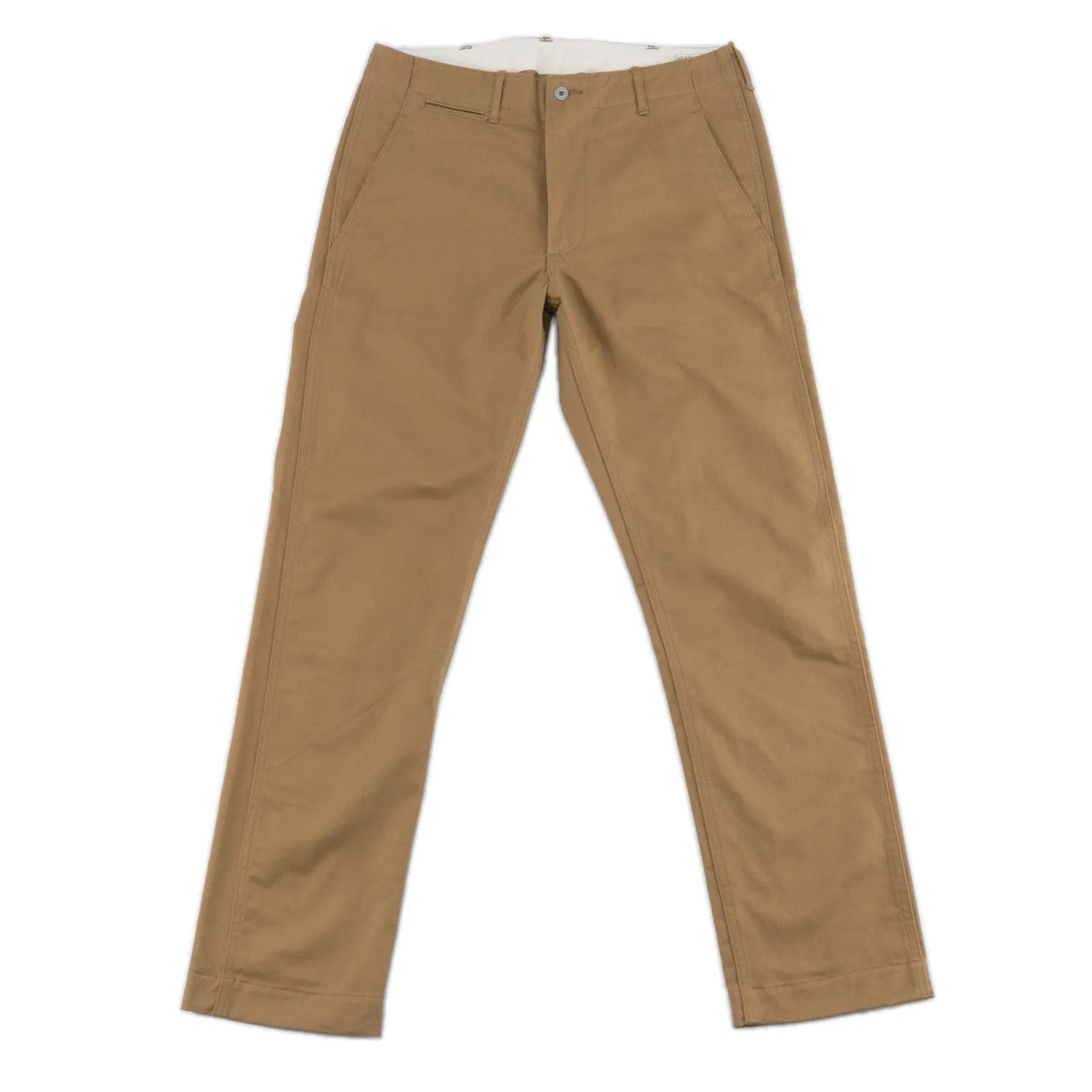 Slim Fit Army Trouser - Khaki