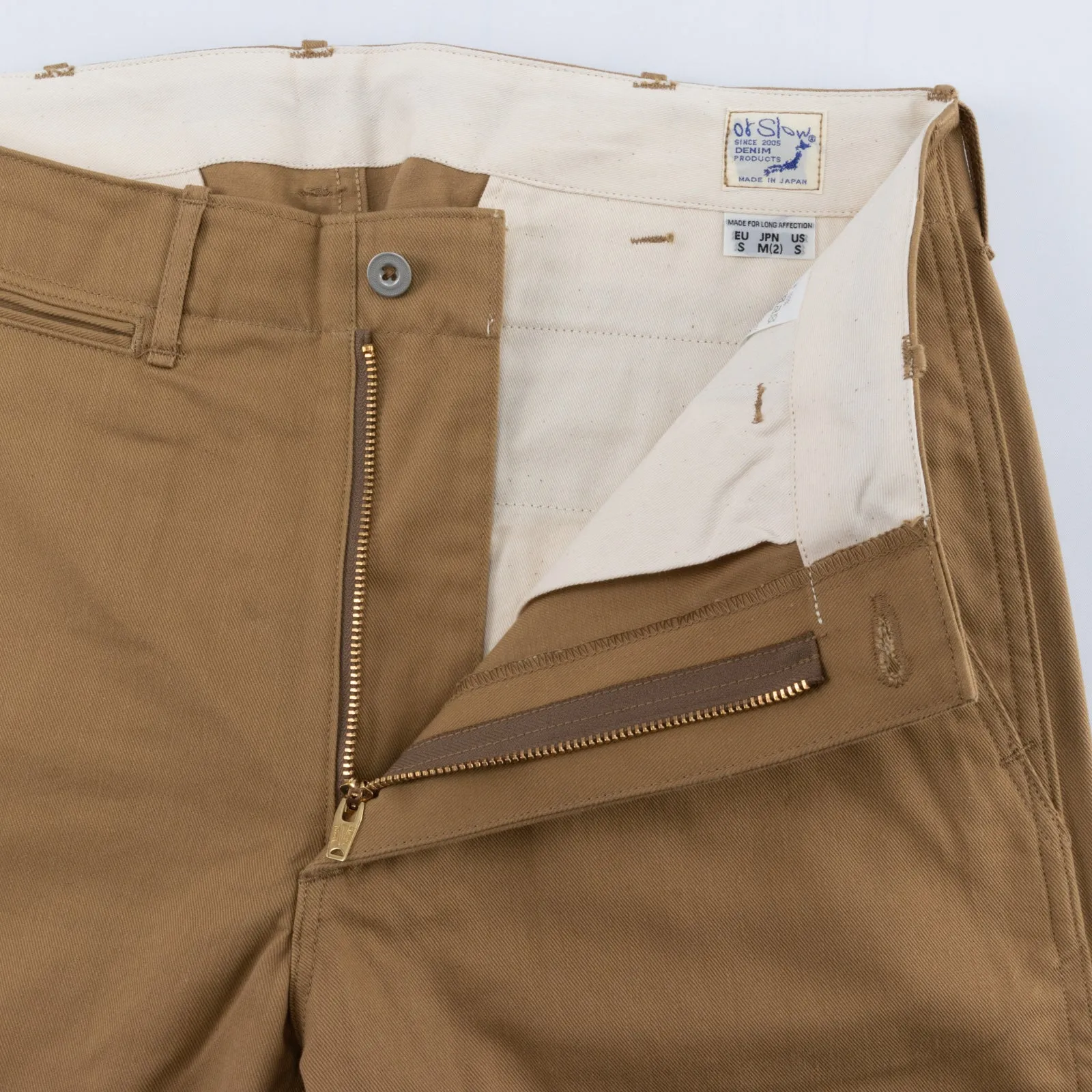 Slim Fit Army Trouser - Khaki