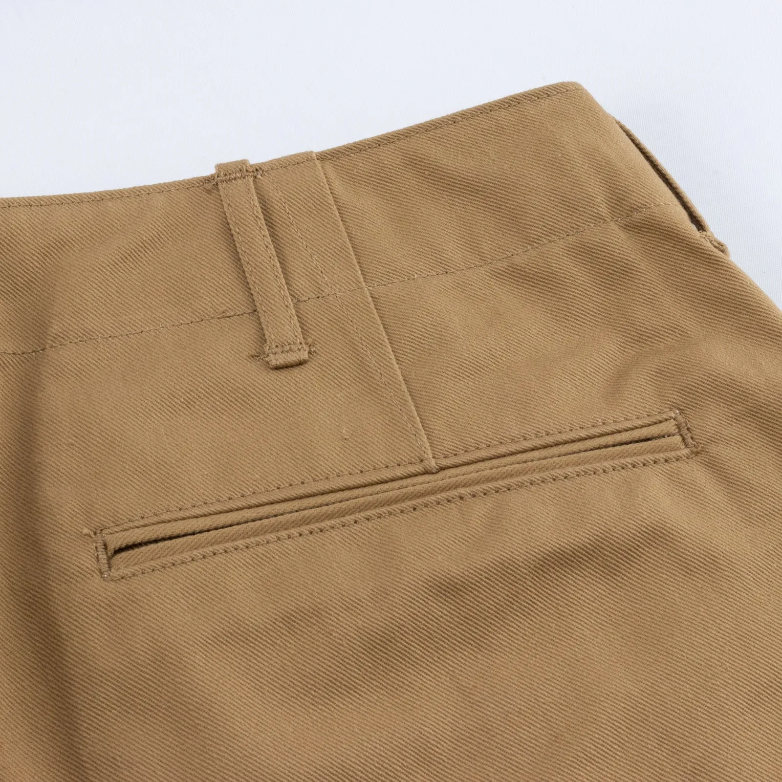Slim Fit Army Trouser - Khaki