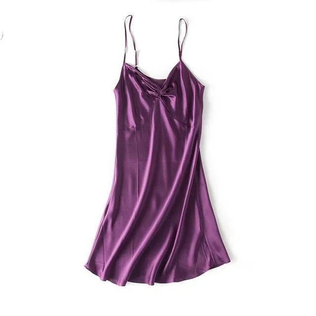 Spaghetti Strap Mini Length Sleepwear