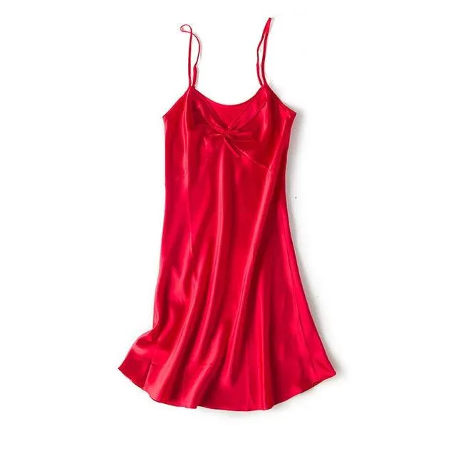 Spaghetti Strap Mini Length Sleepwear