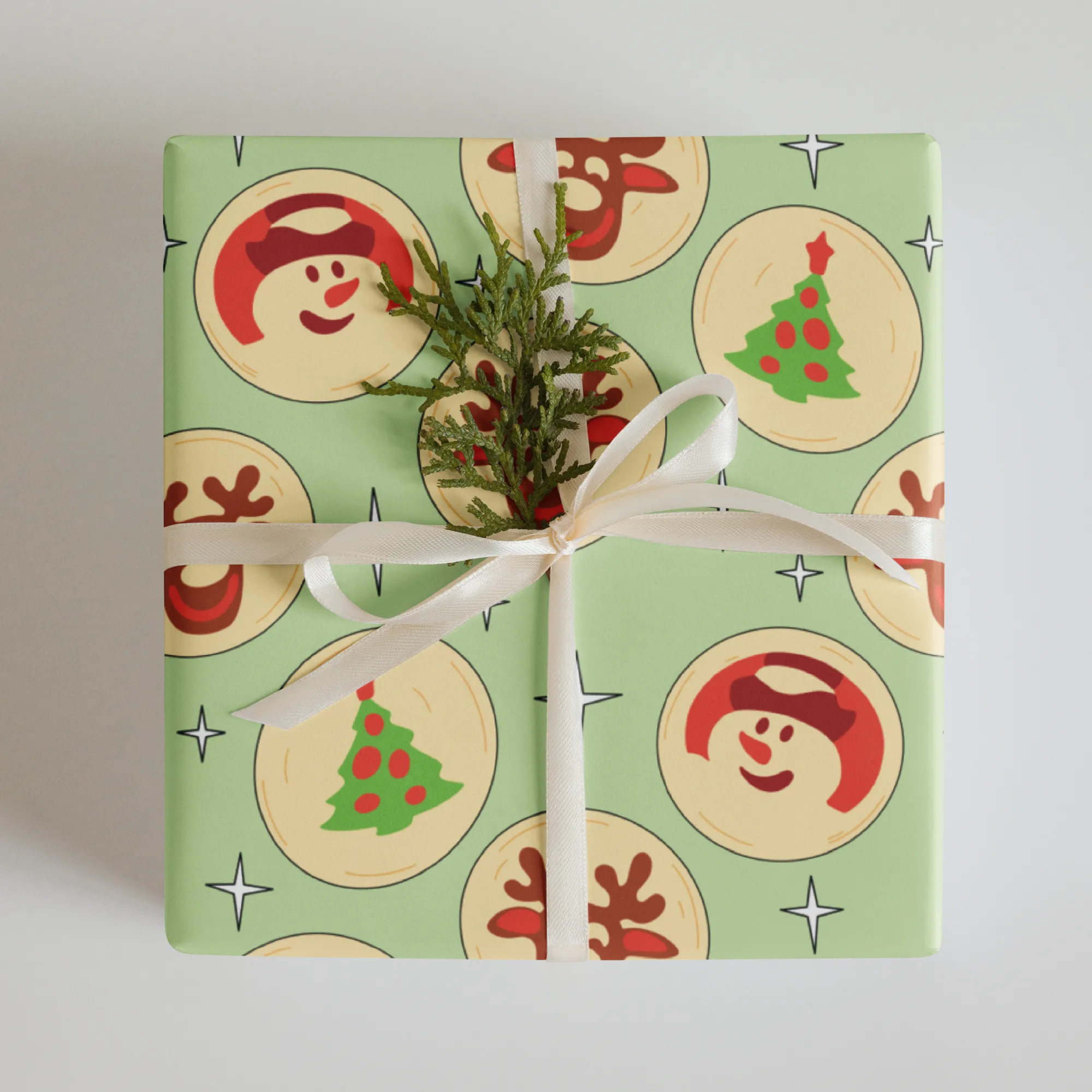 Sugar Cookie Wrapping Paper