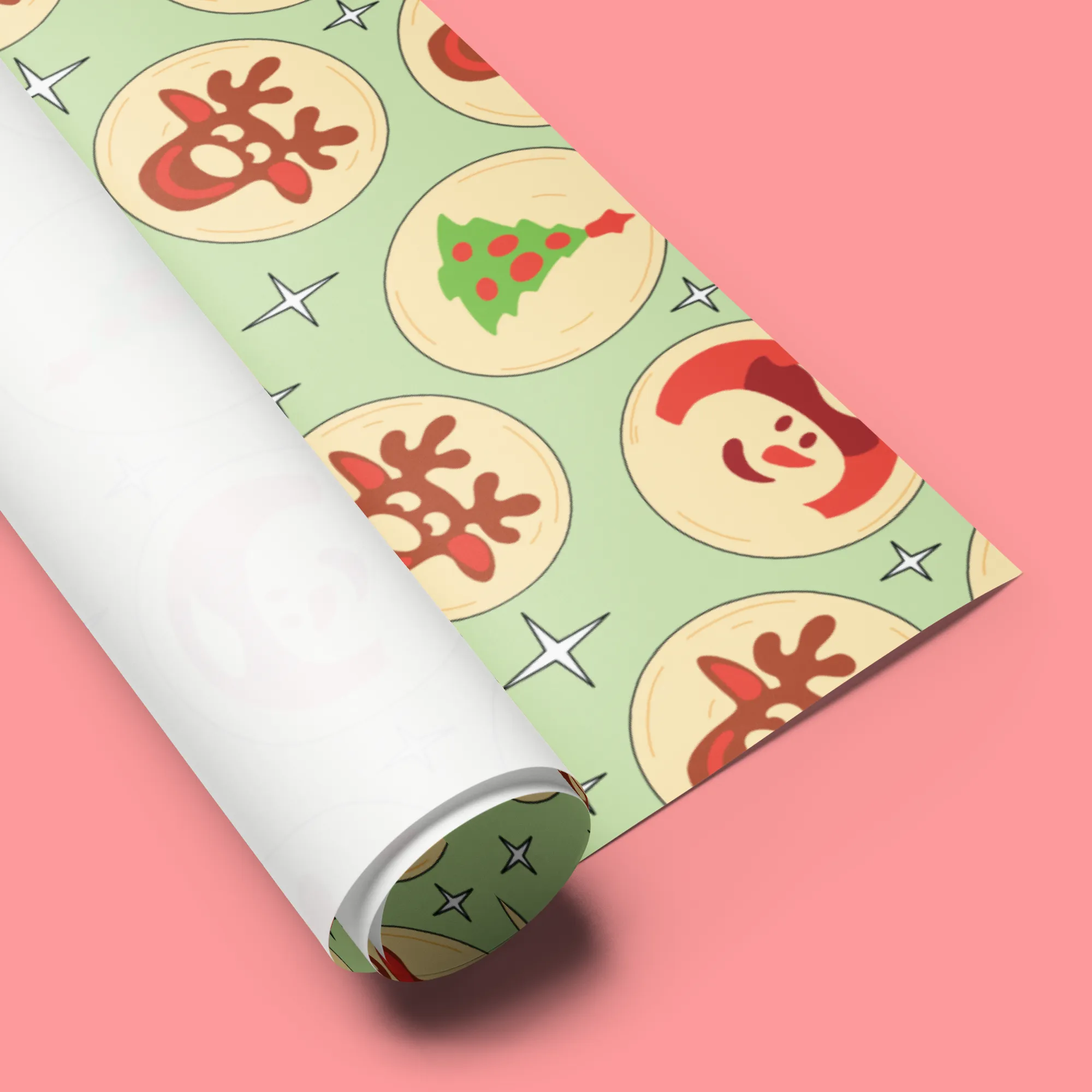 Sugar Cookie Wrapping Paper