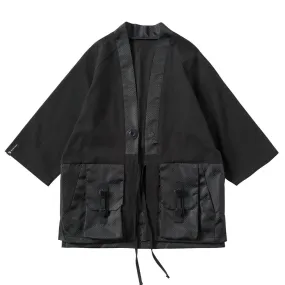 WLS Cyberpunk Patchwork Cardigan Jacket